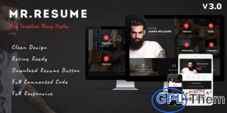 Morgan – Resume, vCard & Personal Profile WordPress Theme Morgan is a modern and professional WordPress theme designed for creating personal resumes, online portfolios, and vCards. It’s perfect for freelancers, job seekers, and professionals who want to highlight their skills, work experience, and achievements in a stylish way.