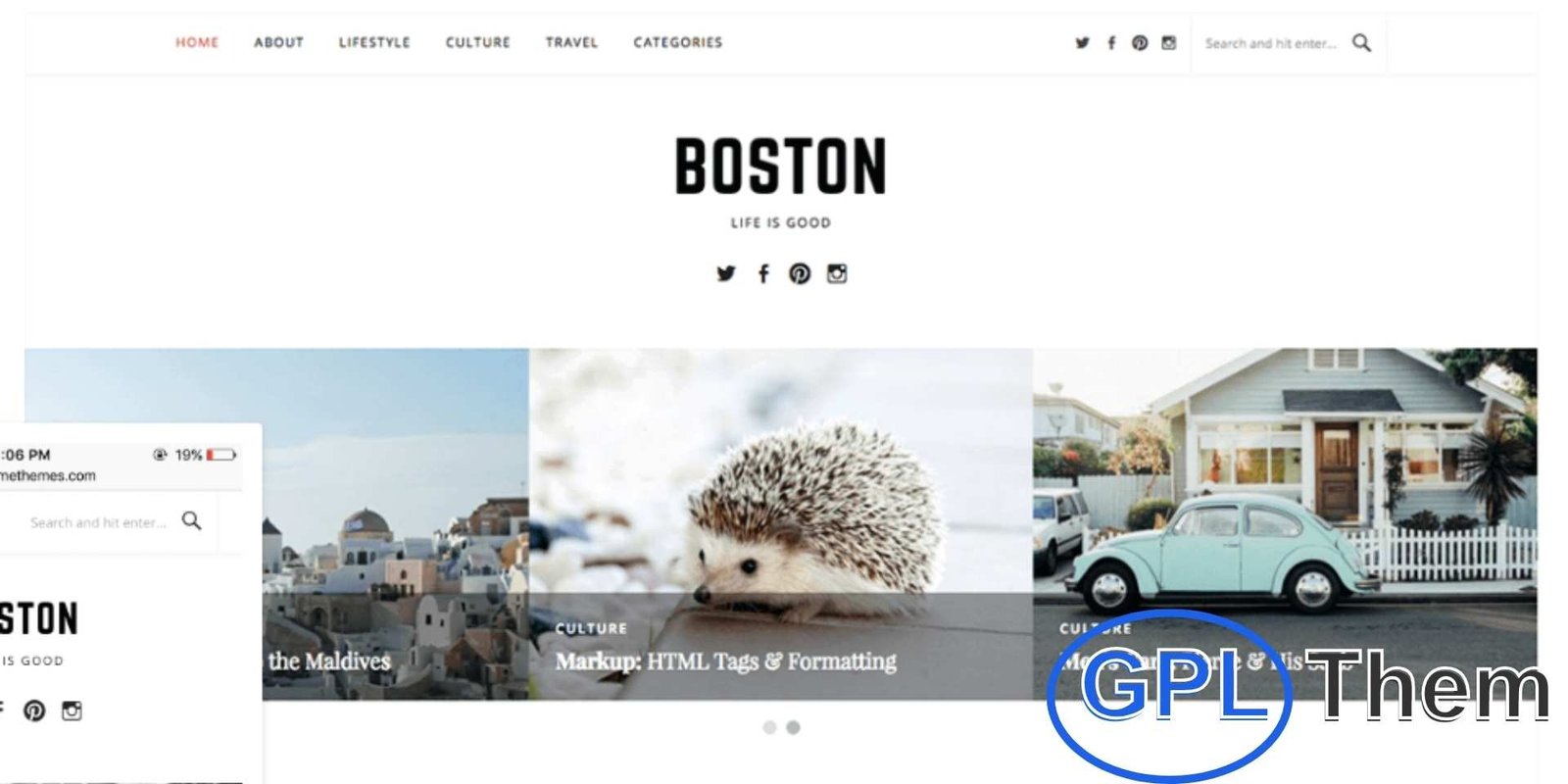 FameThemes Boston Pro WordPress Theme Boston Pro – Premium WordPress Blog Theme by FameThemes Boston Pro is a stylish and responsive WordPress theme crafted for bloggers, writers, and content creators. Whether you want to share personal stories, publish research, or showcase your latest ideas, this theme provides the perfect platform.