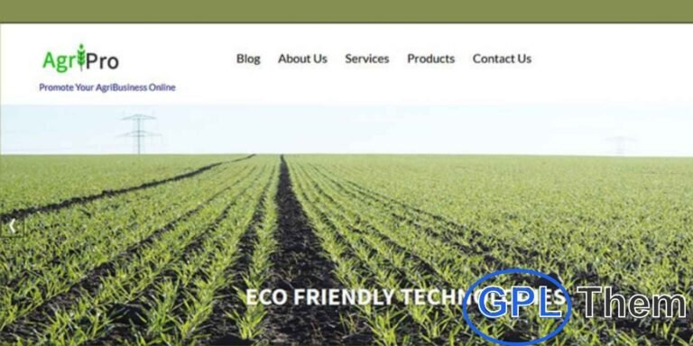 Agri Pro – Agriculture & Farming WordPress Theme by CyberChimps Agri Pro by CyberChimps is a professional WordPress theme designed for agriculture, farming, and organic food businesses.