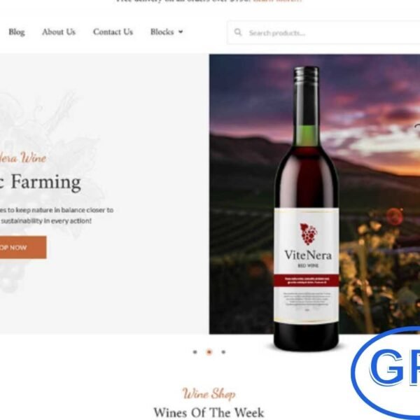 Vite Nera – Responsive Wine Shop WordPress Theme Vite Nera is a stylish and responsive WordPress theme crafted for wineries, wine shops, liquor stores, breweries, and beverage businesses. Fully integrated with WooCommerce, it allows you to easily manage product assortments, pricing, online sales, delivery, and takeaway services.