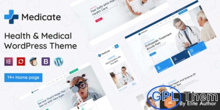 MedicalDoctor – WordPress Theme for Health, Beauty & Medical Clinics MedicalDoctor is a clean, modern, and fully responsive WordPress theme designed for doctors, dentists, health clinics, beauty centers, and other medical-related websites.