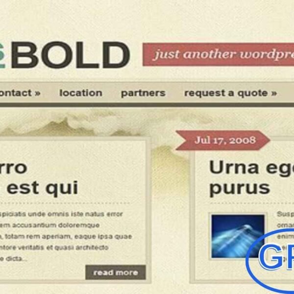 Bold – Elegant Themes WordPress Theme Bold by Elegant Themes is a powerful and modern WordPress theme designed to help you create eye-catching websites with ease.