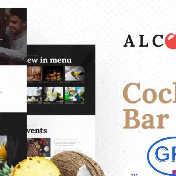 Alcomix – Cocktail Bar WordPress Theme Alcomix is a stylish and responsive WordPress theme designed for cocktail bars, lounges, and beverage businesses.