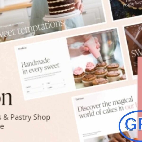 Bonbon – Chocolate, Sweets & Pastry WordPress Theme Bonbon is a modern and elegant WordPress theme perfect for chocolate shops, sweet boutiques, bakeries, and confectionery businesses.