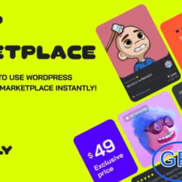 NFTLY – NFT Marketplace WordPress Theme NFTLY is a powerful and modern WordPress theme designed for NFT marketplaces. Showcase your NFT collections with a sleek, clean, and professional design that highlights creators and their works.