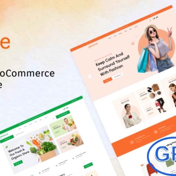 Emerce – Multipurpose WooCommerce WordPress Theme Emerce is a modern, multipurpose WooCommerce WordPress theme built with Elementor. Perfect for digital stores, jewelry shops, grocery stores, sports stores, clothing outlets, furniture stores, and multi-vendor marketplaces.