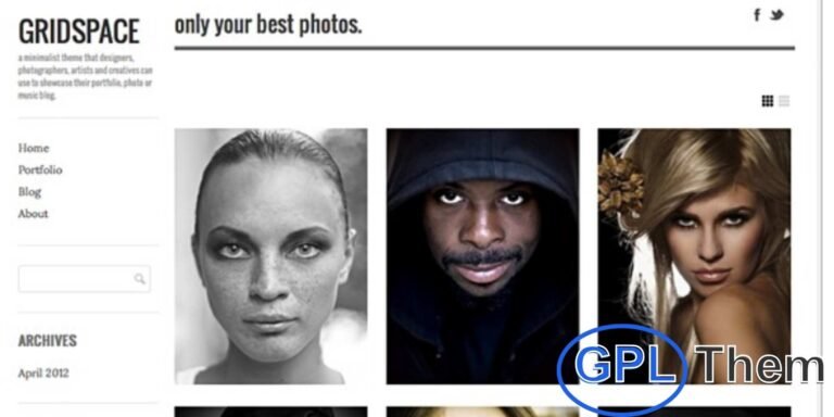 Graph Paper Press Gridspace – WordPress Portfolio & Blog Theme Gridspace is a sleek and responsive WordPress theme designed for portfolios, blogs, and creative websites.