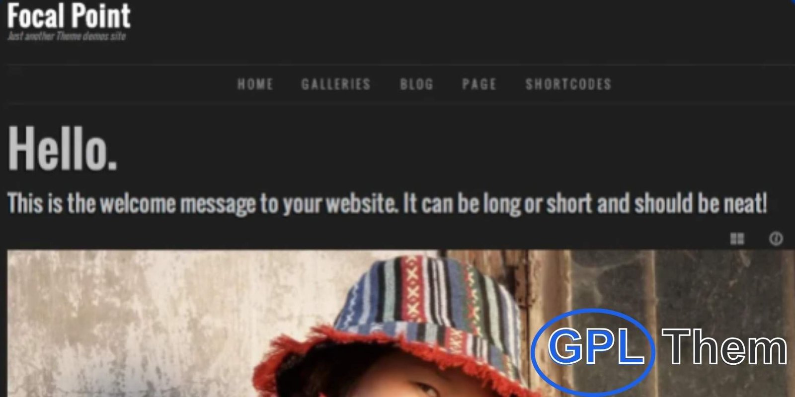 Graph Paper Press Focal Point WordPress Theme Graph Paper Press Focal Point – Photography WordPress Theme Focal Point is a professional WordPress theme designed for photographers and visual artists. It features four alternative stylesheets, a dynamic homepage post slider, multiple widgetized areas for slideshows and welcome messages, and optional automatic theme updates.