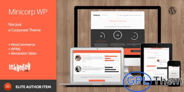Minicorp WP – Powerful WordPress Theme for Corporate & Creative Websites Minicorp WP is a versatile and stunning WordPress theme designed for corporate websites, creative agencies, portfolios, and online stores.
