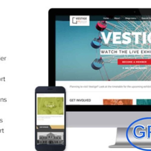 Vestige Museum – Responsive WordPress Theme Vestige is a fully responsive and versatile WordPress theme designed for museums, events, charities, and non-profit organizations. Its clean and professional design also makes it suitable for corporate and business websites.