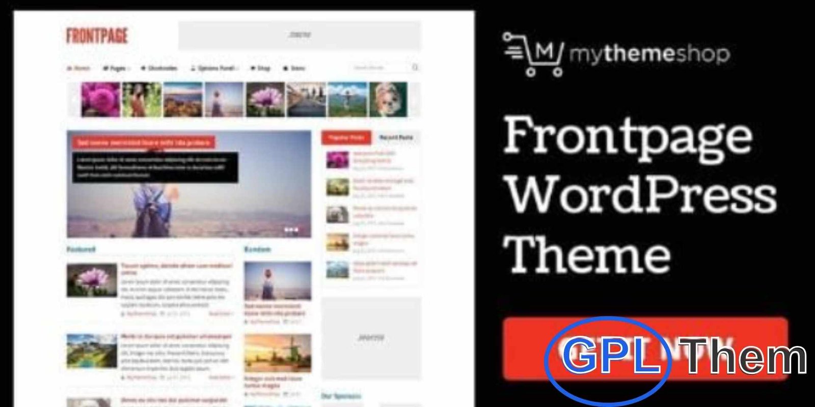 FrontPage – WordPress Theme FrontPage – Flexible WordPress Theme for Stores, Blogs & Magazines FrontPage is a fully responsive and WooCommerce-ready WordPress theme designed for online stores, blogs, magazines, or static websites.