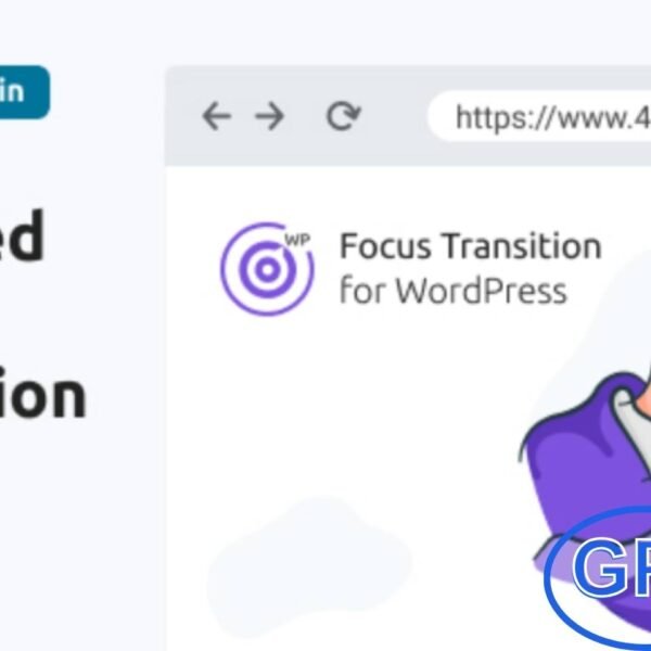 Focus Transition for WordPress – Improve Tab Key Navigation The Focus Transition WordPress plugin enhances website usability by making focus transitions more visible. It helps users navigate complex pages with ease, improves orientation, and provides a smoother experience when filling out forms.