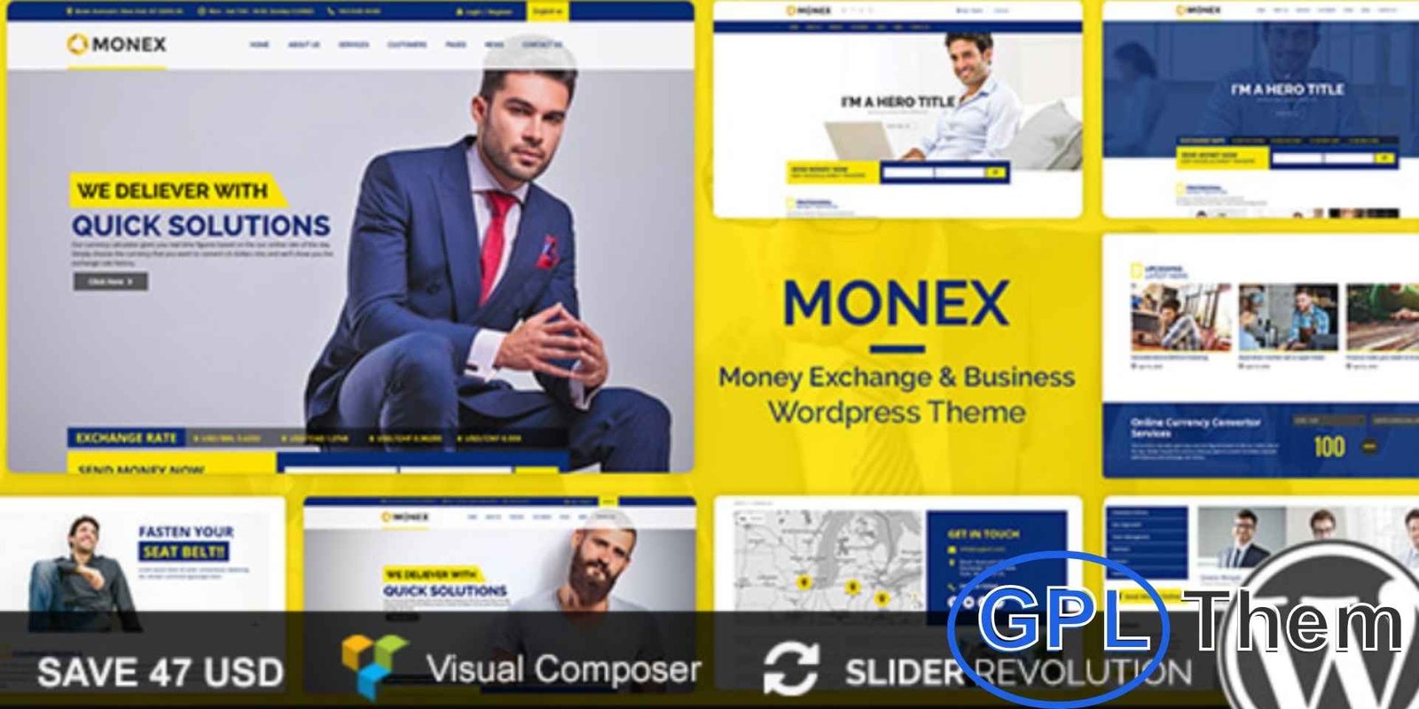 Monex – Money Exchange & Finance Business WordPress Theme Monex – Money Exchange & Finance WordPress Theme Monex is a clean, modern, and fully responsive WordPress theme designed for money exchange services, financial businesses, and corporate firms.