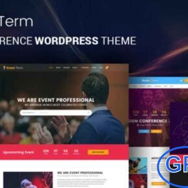 Event Term – WordPress Theme for Conferences & Events Event Term is a versatile and fully customizable WordPress theme designed for all types of events, including conferences, meet-ups, workshops, musical concerts, summits, and camps.