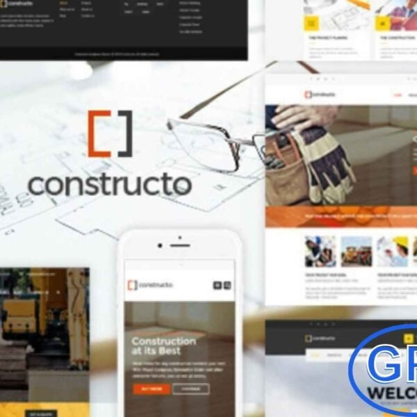 Constructo – Construction WordPress Theme Constructo is a powerful WordPress theme designed for construction companies, contractors, and building services.