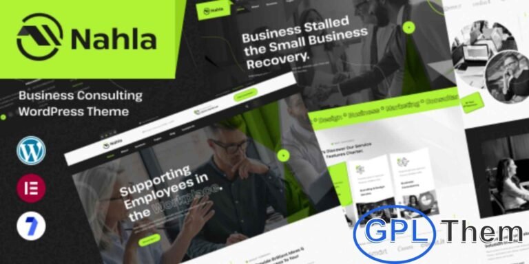 Nahla – Business Consulting WordPress Theme Nahla is a modern Business Consulting WordPress theme ideal for SaaS products, startups, software companies, app showcases, and digital services. With a fully responsive design, it looks flawless on all screen sizes and devices.