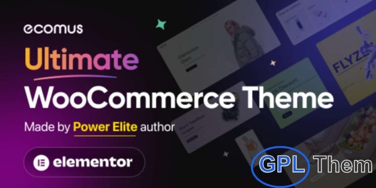 Ecomus – Multipurpose WooCommerce WordPress Theme Ecomus is a powerful multipurpose WooCommerce WordPress theme designed for all kinds of online stores. Featuring 20+ professionally crafted demos, it’s perfect for fashion, electronics, furniture, outdoor gear, and more.