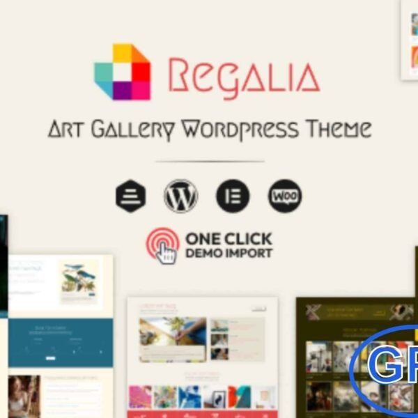 Regalia – Artist Portfolio & Art Gallery WordPress Theme Regalia is a modern and elegant WordPress theme designed for artists, photographers, designers, and creative professionals. With its clean layout and stylish design, it offers the perfect platform to showcase your artwork, photography, or design projects in a professional way.