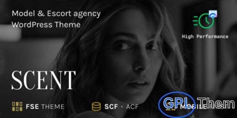 Scent – Model Agency WordPress Theme Scent is a modern and stylish WordPress theme designed for model agencies, talent portfolios, and fashion photography websites.