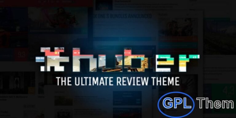 Huber – Multi-Purpose Review WordPress Theme Huber is a powerful and versatile Multi-Purpose Review WordPress Theme designed for creating engaging review websites, blogs, or business platforms.