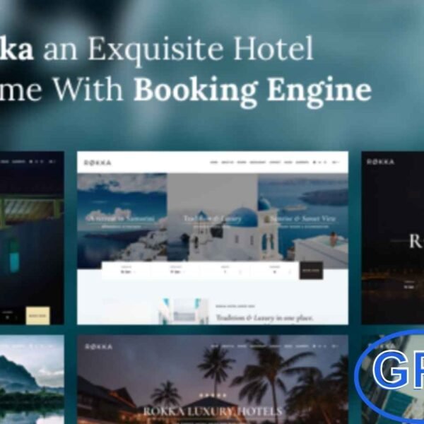 Rokka v1.2.1 – Hotel Theme With Booking System