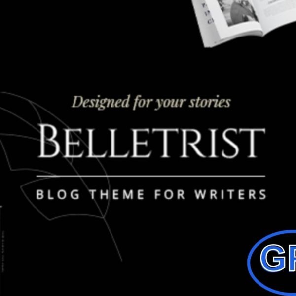 Belletrist v1.0.0 – Blog Theme for Writers