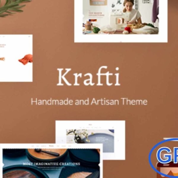 Krafti v1.2 – Arts & Crafts WordPress Theme