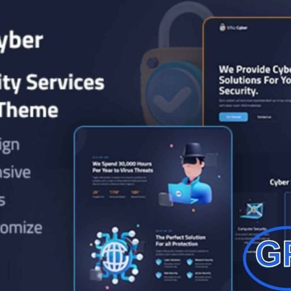 WhizCyber v1.0.0 – Cyber Security WordPress Theme