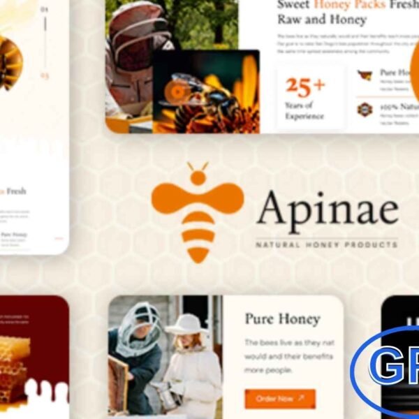 Apinae v1.0.0 – Beekeeping and Honey Shop WordPress Theme