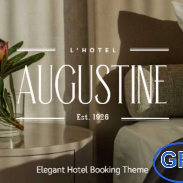 Augustine v1.2 – Hotel Booking Theme