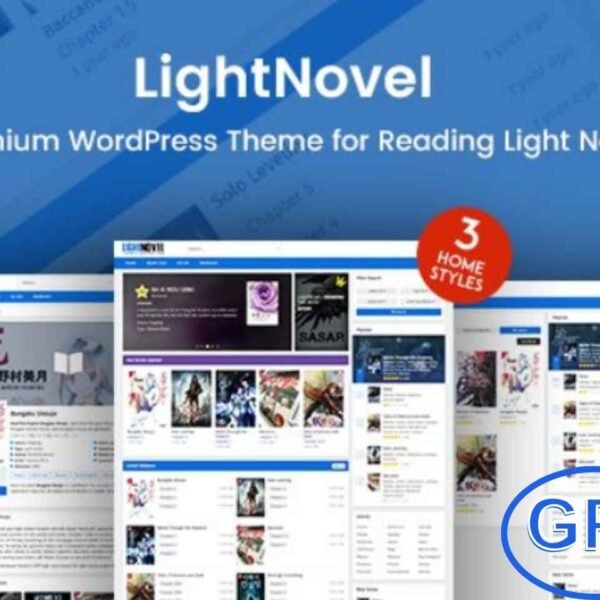 LightNovel WordPress Theme v1.0.7