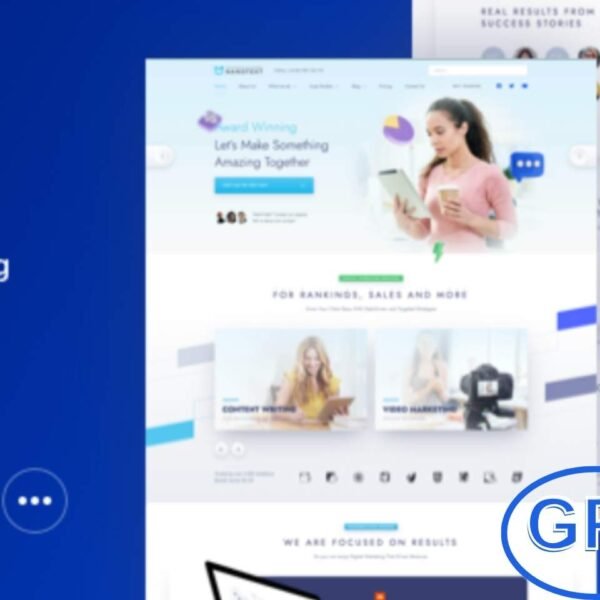 NanoText – Digital Marketing WordPress Theme NanoText is a modern and versatile Digital Marketing WordPress Theme, perfect for marketing agencies, SEO experts, social media consultants, and online business professionals.