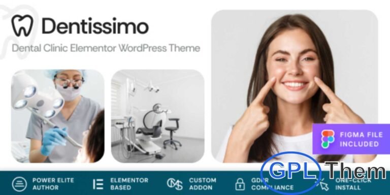 Dentissimo – Dental & Medical WordPress Theme Dentissimo is a modern WordPress theme designed for dental and medical services of all sizes, from large clinics with dental departments to private dentist offices.