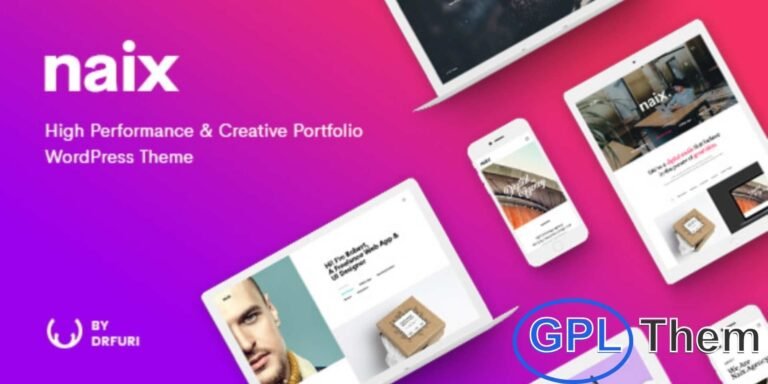Naix – Creative Portfolio WordPress Theme Naix is a modern, high-performance WordPress portfolio theme designed for creative professionals. Ideal for photographers, bloggers, agencies, wedding studios, and businesses that need to showcase images and projects elegantly.