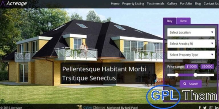 CyberChimps Acreage WordPress Theme – Responsive & Easy to Customize The CyberChimps Acreage WordPress Theme is a modern, lightweight, and fully responsive theme designed for businesses, blogs, and creative projects.