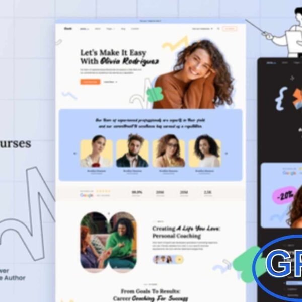 Coachi – Coaching & Online Courses WordPress Theme Coachi is a modern and versatile WordPress theme designed for coaches, educators, trainers, and online course creators. Ideal for showcasing coaching services, workshops, and educational content, it helps you build a professional and engaging online presence.