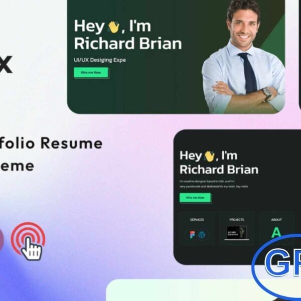 Ventix – Personal Portfolio & Resume WordPress Theme Ventix is a fully responsive and highly customizable WordPress theme designed for personal portfolios, resumes, and creative professionals.