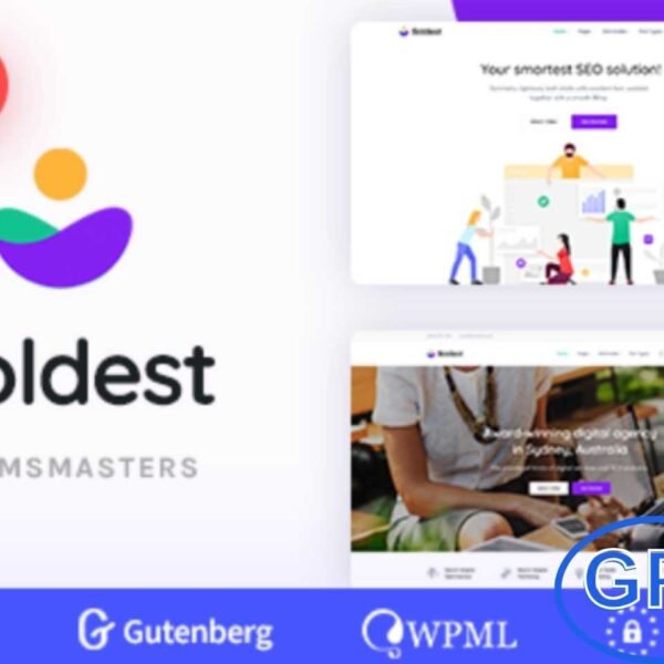 Boldest – Consulting & Marketing Agency WordPress Theme Boldest is a modern WordPress theme designed for consulting firms, digital marketing agencies, SEO companies, and social media marketing businesses. Packed with powerful features, it offers 5 ready-to-use homepage layouts and a one-click demo import to get your site up and running quickly.