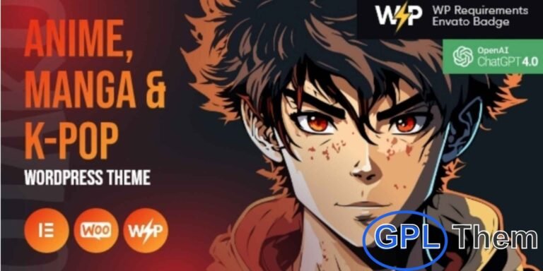 Otaku – Anime, Manga & K-Pop WordPress Theme Otaku is a stylish and vibrant WordPress theme designed for anime, manga, K-pop, and cosplay websites. Perfect for fan communities, blogs, or event promotions, this theme offers a modern layout and engaging design elements that highlight your content beautifully.