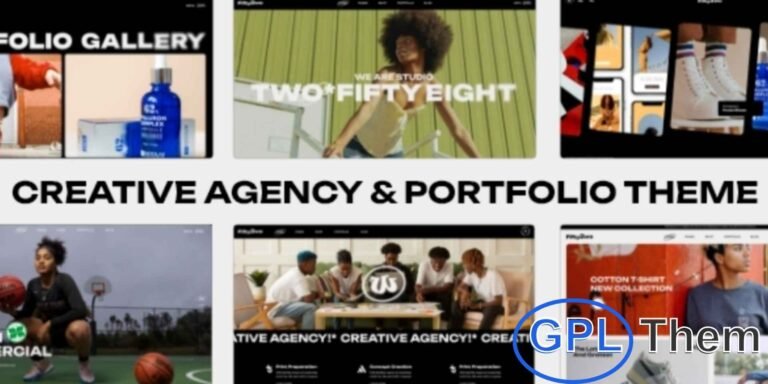 EverHue – Creative Agency & Portfolio WordPress Theme EverHue is a modern and vibrant WordPress theme designed for creative agencies, design studios, and contemporary portfolio websites.