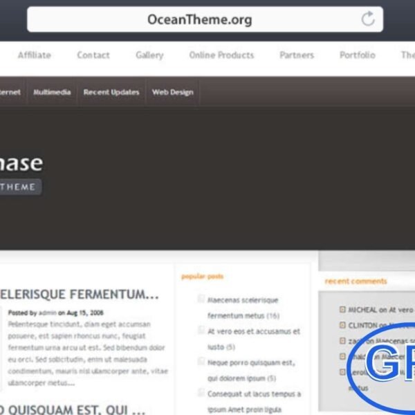 Elegant Themes Interphase – Modern Business WordPress Theme Interphase by Elegant Themes is a stylish and professional business WordPress theme designed to give your website a sleek and modern look.