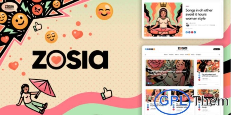 Zosia – Personal WordPress Blog Theme Zosia is a modern and stylish WordPress theme designed for personal bloggers who want a clean and professional online presence.