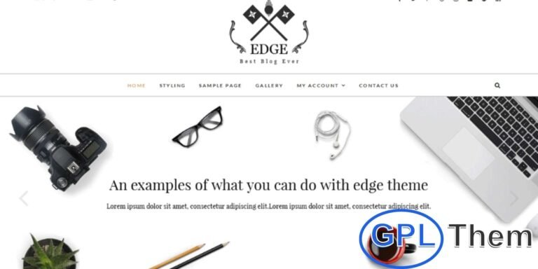 Edge – Multipurpose WordPress Theme Edge is a versatile and powerful WordPress theme designed to create stunning websites across multiple niches. Ideal for bloggers, businesses, and online stores, Edge combines sleek, modern design with robust functionality to deliver an exceptional user experience.