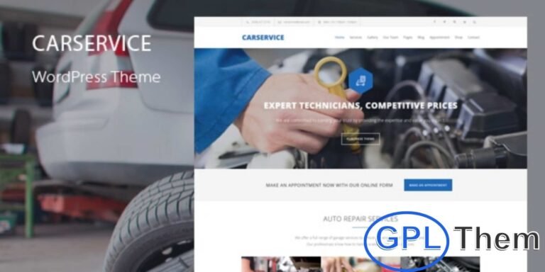 Deluxcar – Car Repair & Auto Mechanic WordPress Theme Deluxcar is a premium WordPress theme designed specifically for car repair workshops, auto mechanics, and luxury vehicle service centers. Its modern and professional design helps you build a visually appealing website that highlights your services and expertise.