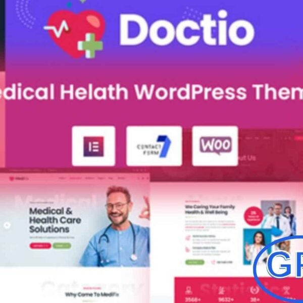 Doctio v1.0.5 – Medical Health WordPress Theme