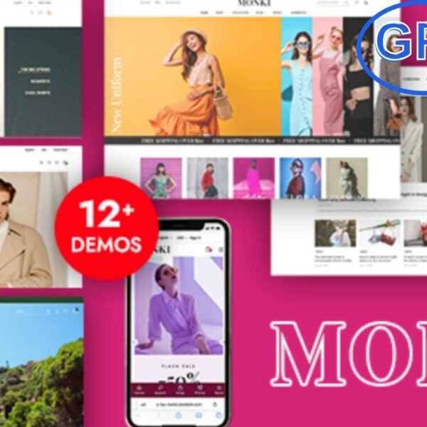 Monki – Fashion & WooCommerce WordPress Theme Monki is a modern and versatile WooCommerce WordPress theme designed for fashion stores, apparel shops, and online retailers. Ideal for selling clothes, accessories, shoes, sneakers, eyewear, and sportswear, it provides a professional platform to showcase products and boost online sales.