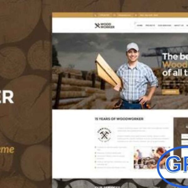 WoodWorker – Carpenter & Handy Service WordPress Theme WoodWorker is a versatile WordPress theme designed for carpenters, woodworkers, handymen, and service professionals. It includes portfolio pages, service pages, blog layouts, and a contact page, making it easy to showcase your expertise and projects.