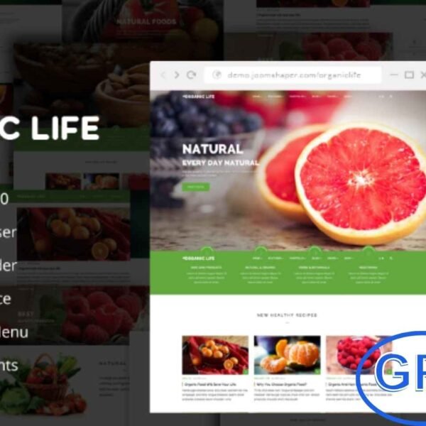 Organic Life – Ecology & Environmental WordPress Theme Organic Life is a beautifully designed WordPress theme perfect for building eco-friendly websites, natural health food stores, and organic lifestyle blogs. With full WooCommerce integration, you can easily sell organic products online and grow your business.