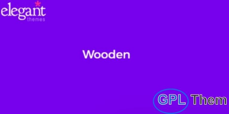 Elegant Themes Wooden – Classic & Stylish WordPress Theme The Wooden WordPress Theme by Elegant Themes is a beautifully crafted theme designed for bloggers, creatives, and businesses that appreciate a warm, natural, and classic design.