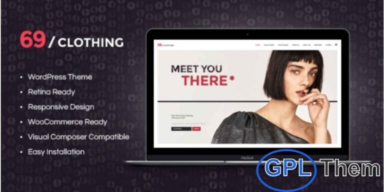 69 Clothing – Fashion Boutique WordPress Theme 69 Clothing is a stylish and modern WordPress theme built for fashion boutiques, online clothing stores, lingerie shops, and accessories brands. Fully responsive and visually appealing, this theme helps fashion retailers create a powerful online presence.